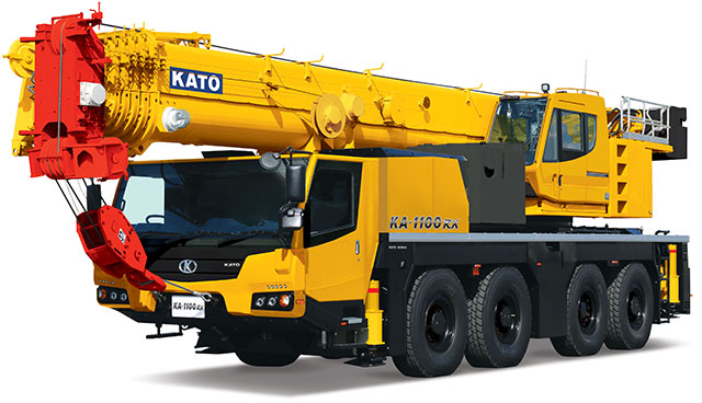 جرثقیل Kato مدل KA-1100RX ALLTERR
